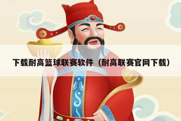 下载耐高篮球联赛软件（耐高联赛官网下载）