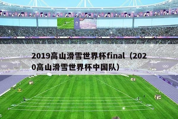 2019高山滑雪世界杯final（2020高山滑雪世界杯中国队）