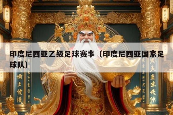 印度尼西亚乙级足球赛事（印度尼西亚国家足球队）