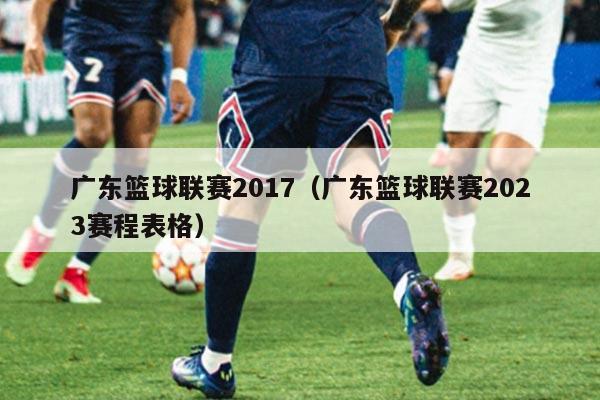 广东篮球联赛2017（广东篮球联赛2023赛程表格）