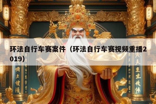 环法自行车赛案件（环法自行车赛视频重播2019）