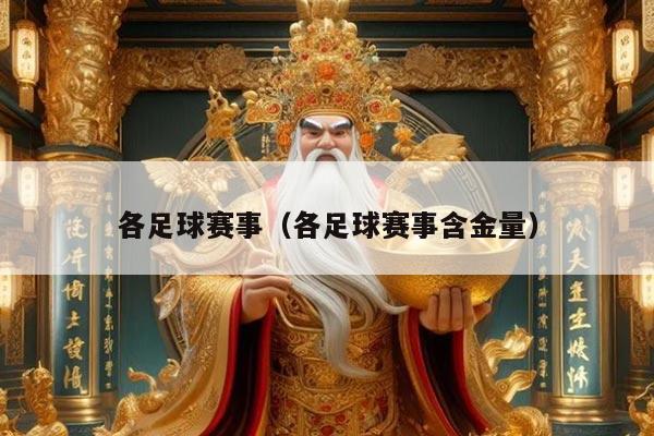 各足球赛事（各足球赛事含金量）